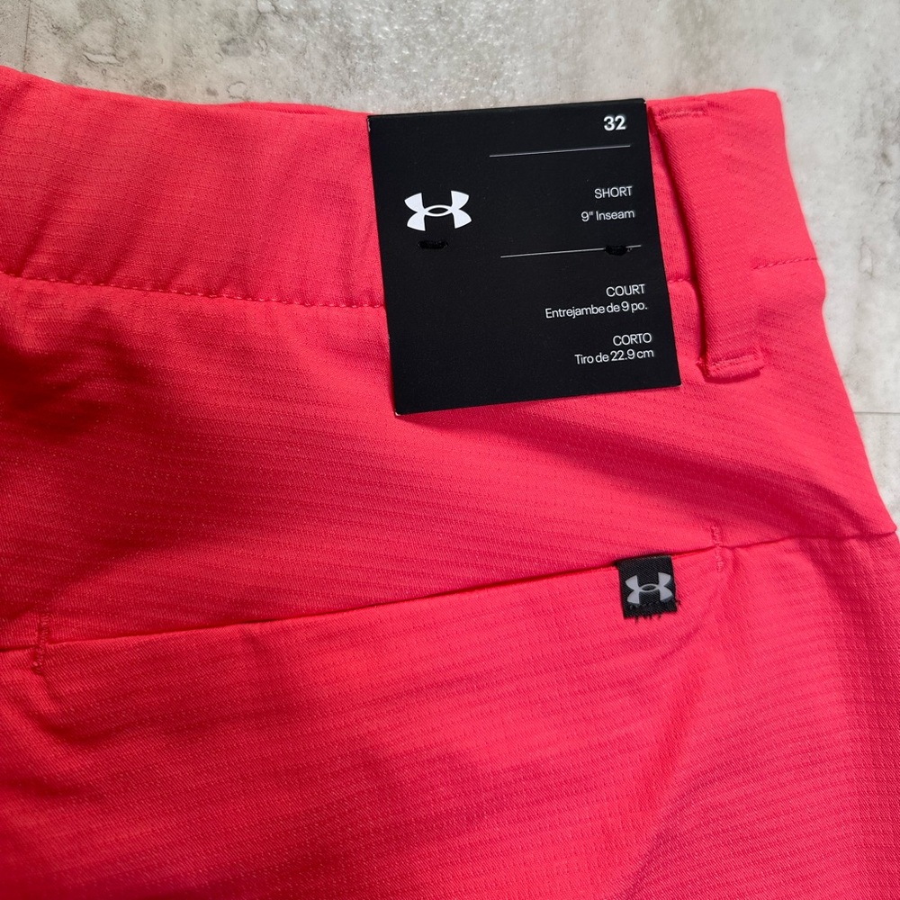 NWT Men’s Under Armour Golf Shorts Size 32 - Picture 2 of 5